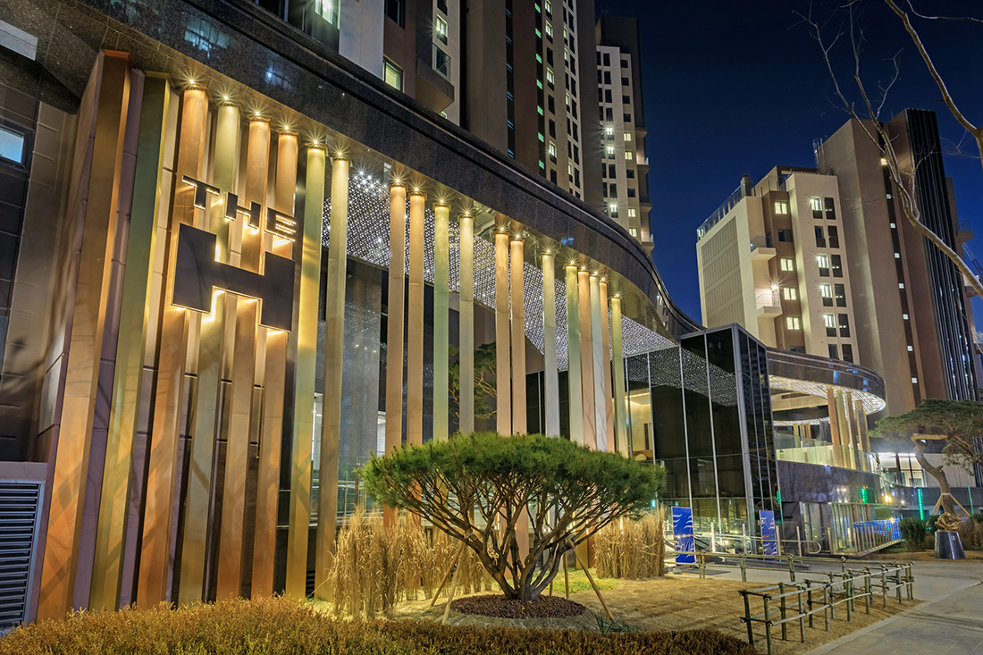 디에이치 포레센트 주출입구 디에이치 포레센트 주출입구